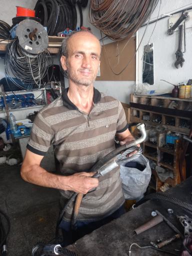 عکس پرس شیلنگ سید حسین زاده 