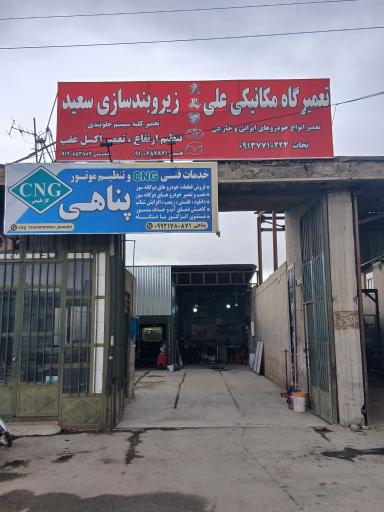 عکس جلوبندی سعید