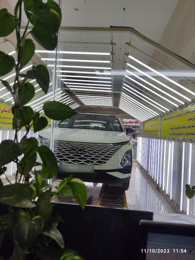 عکس تشخیص رنگ خودرو ذره بین