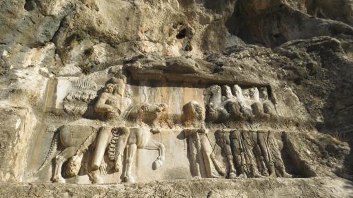 عکس نقش برجسته های ساسانی