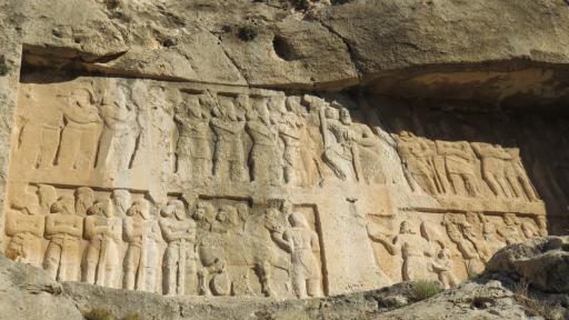 عکس نقش برجسته های ساسانی