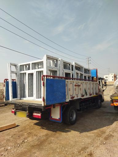 عکس کارگاه پنجره دوجداره upvc