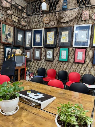 عکس مجموعه هنری نقش نی و انجمن خوش نویسان هرمزگان