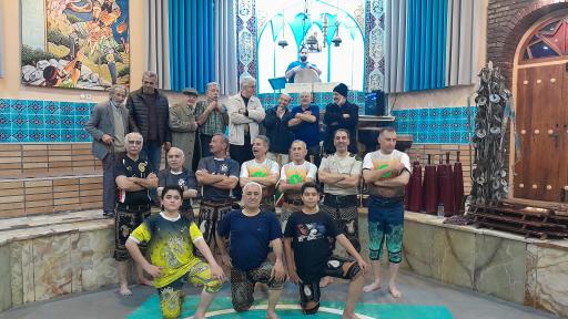 عکس باشگاه زورخانه کهن