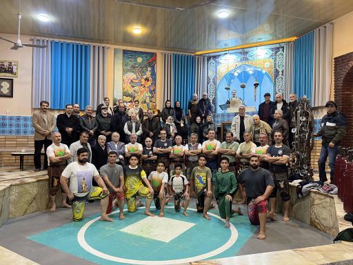 عکس باشگاه زورخانه کهن