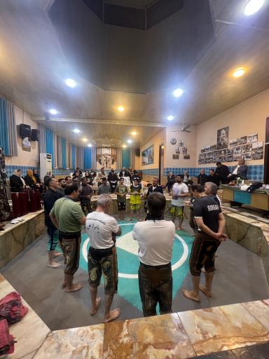 عکس باشگاه زورخانه کهن