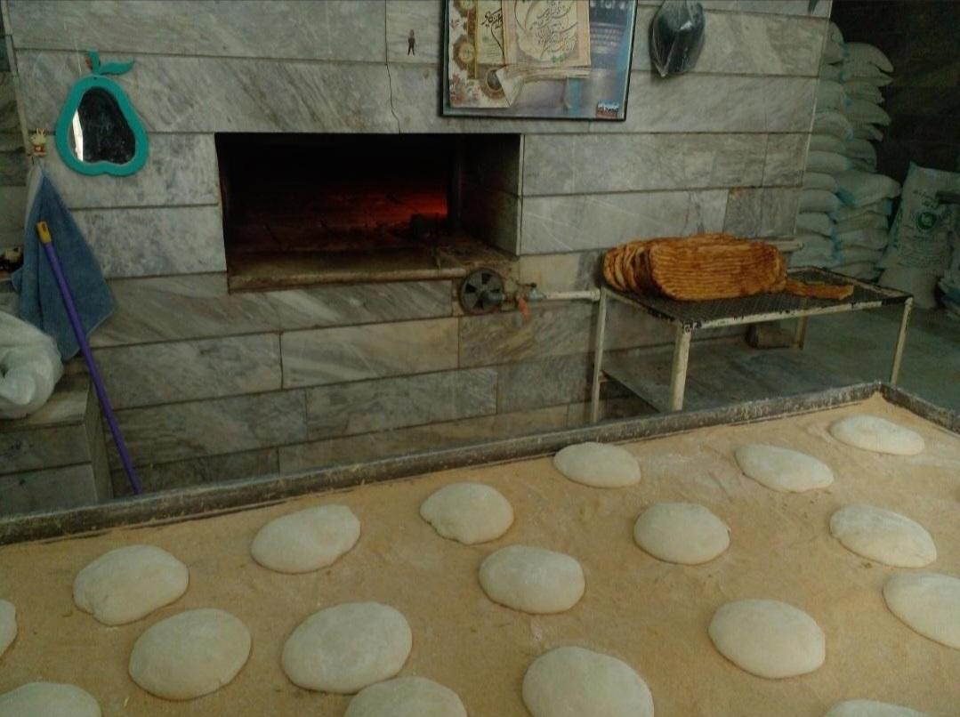 عکس نان بربری وحید