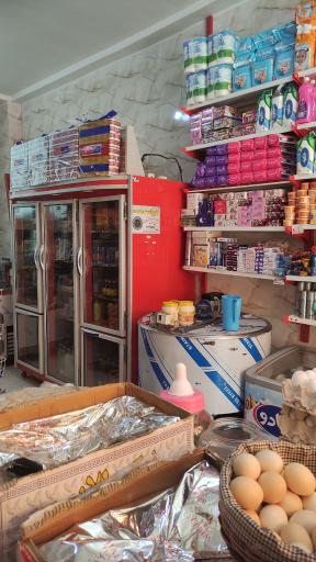 عکس سوپرماکت و لبنیات باران