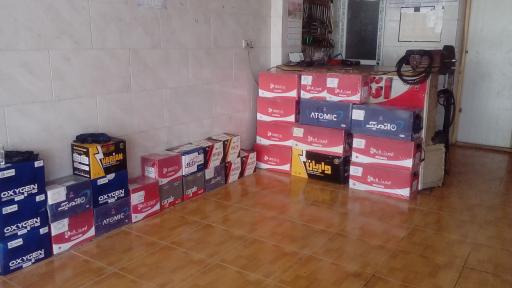 عکس باطری سازی وباطری فروشی امید