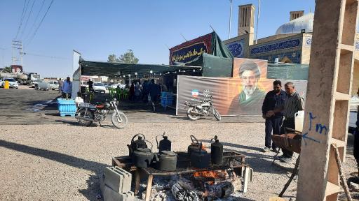 عکس ایستگاه اسکان زائر ثامن الحجج