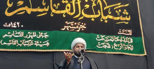 عکس حسينية ومضيف الامام الحسن المجتبى هيئة شباب القاسم