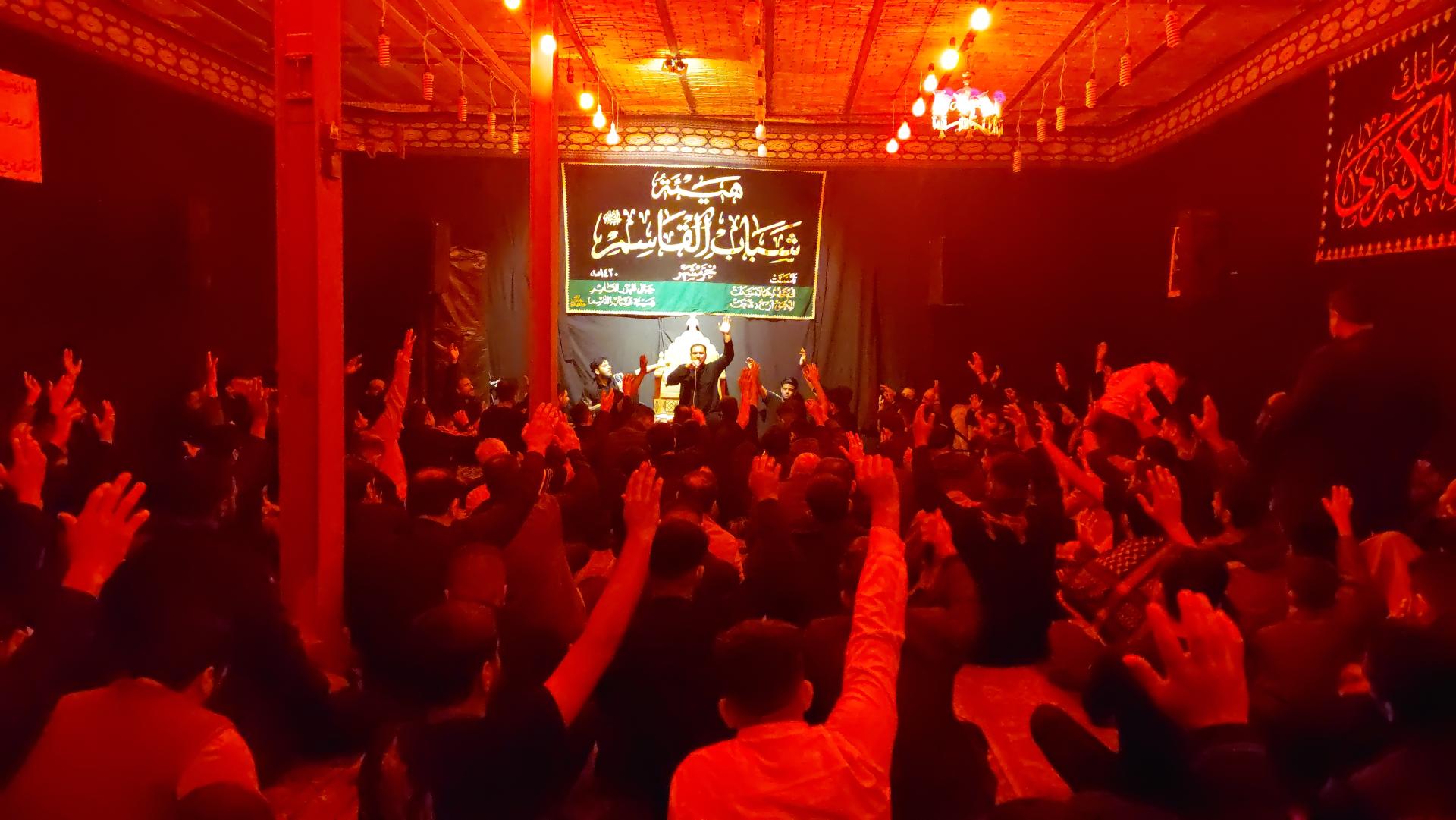 عکس حسينية ومضيف الامام الحسن المجتبى هيئة شباب القاسم