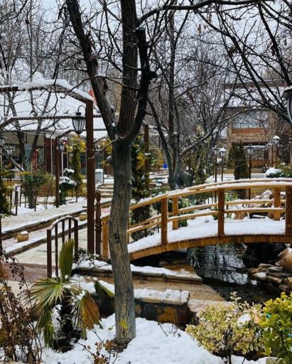 عکس باغ رستوران اشرفیه