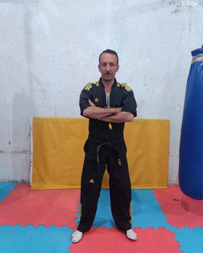 عکس تکواندو استاد بهمنی 