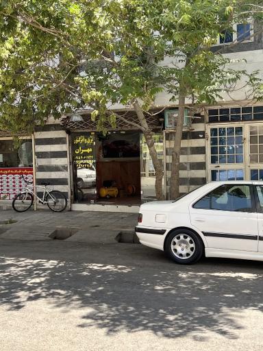عکس برق اتومبیل مهران