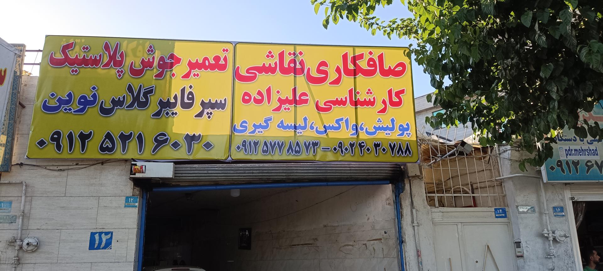 عکس صافکاری نقاشی علیزاده 