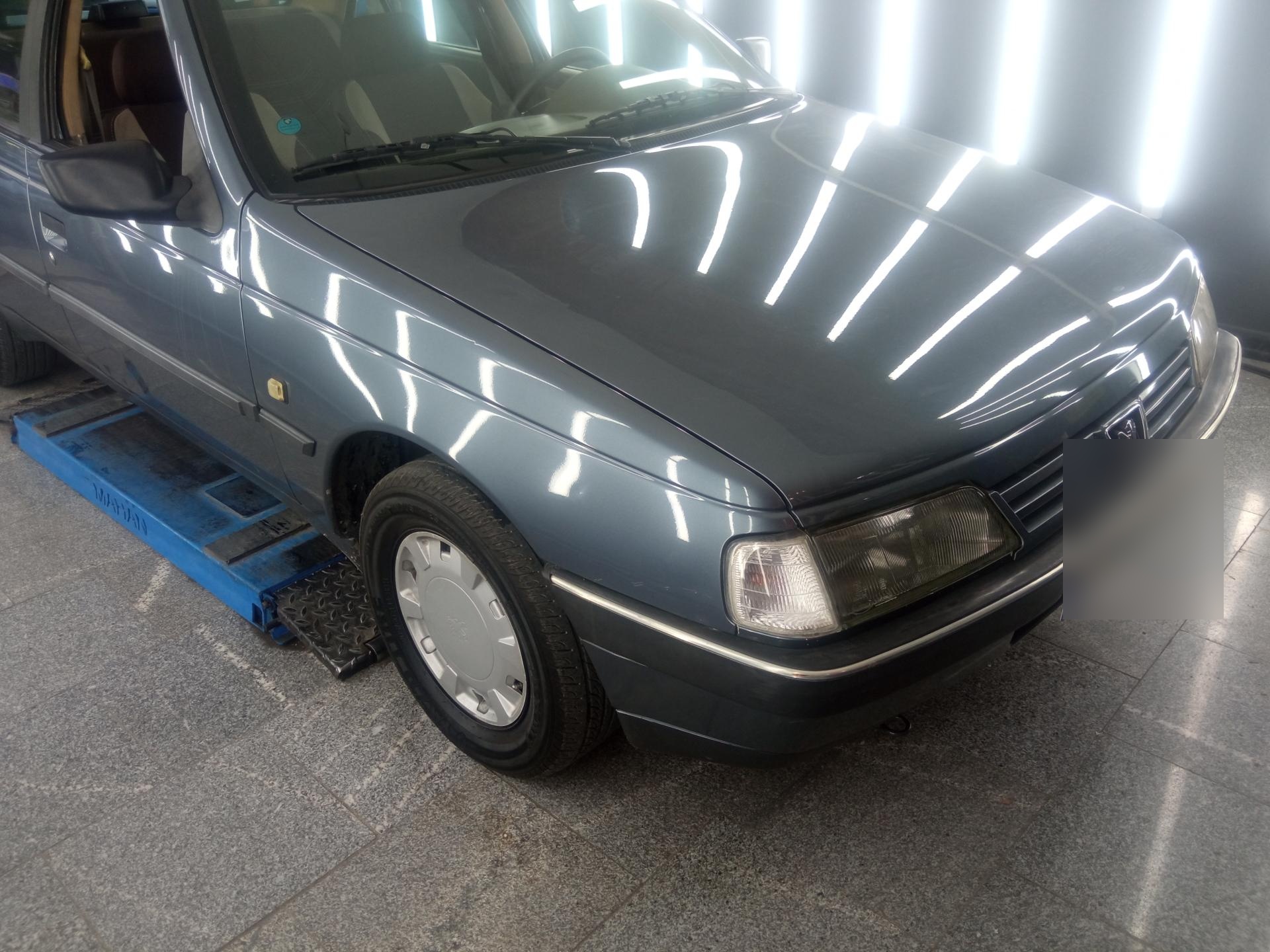 عکس کارشناسی تشخیص رنگ خودرو حبیبی 2