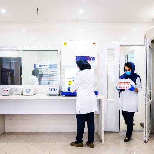 عکس آزمایشگاه بهسان