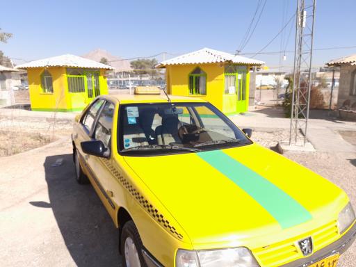 عکس تاکسی بیسیم خمینی شهر شرکت تعاونی آرمان سیر معین خمینی شهر 