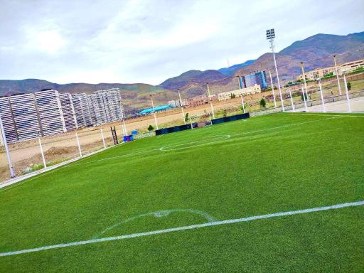 عکس زمین چمن مصنوعی دانش تهران