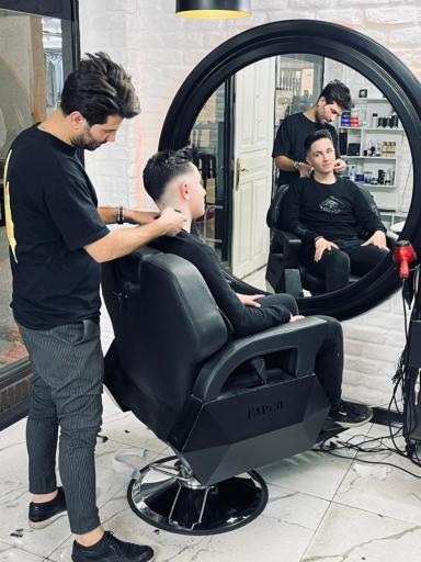 عکس آرایشگاه مردانه کیوت کات رضا