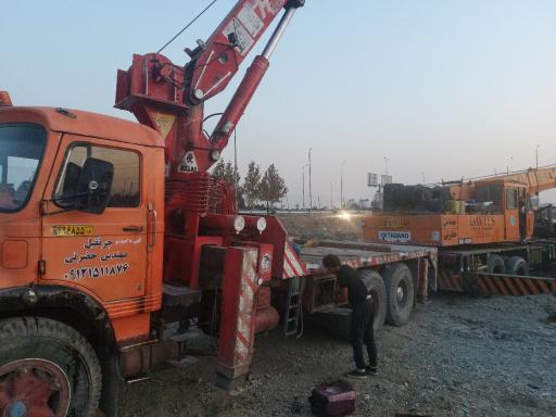 عکس جرثقیل مهندس حامد حضرتی