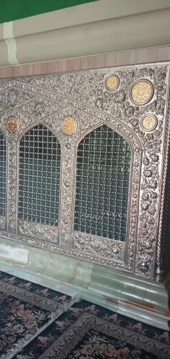 عکس آستان امامزاده عبدالله ابیض