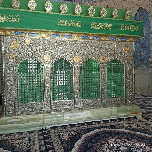 عکس آستان امامزاده عبدالله ابیض