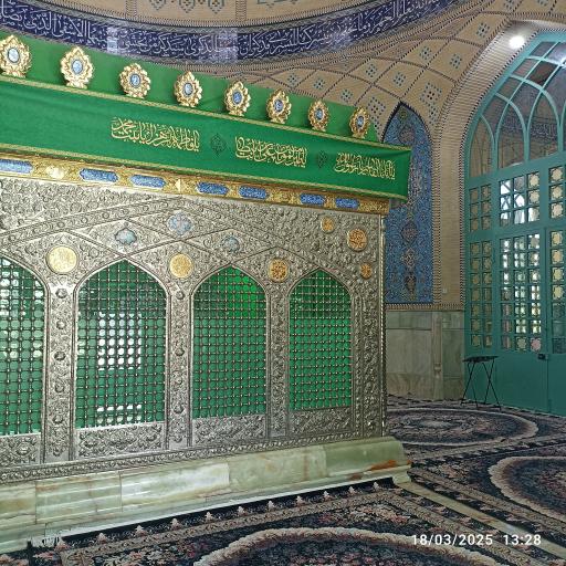 عکس آستان امامزاده عبدالله ابیض