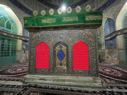 عکس آستان امامزاده عبدالله ابیض