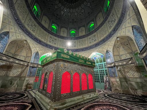 عکس آستان امامزاده عبدالله ابیض