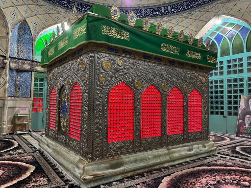 عکس آستان امامزاده عبدالله ابیض