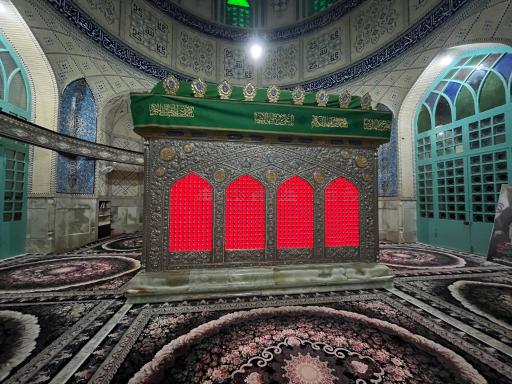 عکس آستان امامزاده عبدالله ابیض