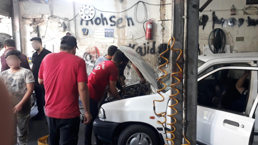 عکس مکانیکی و جلوبندی  علی کرد