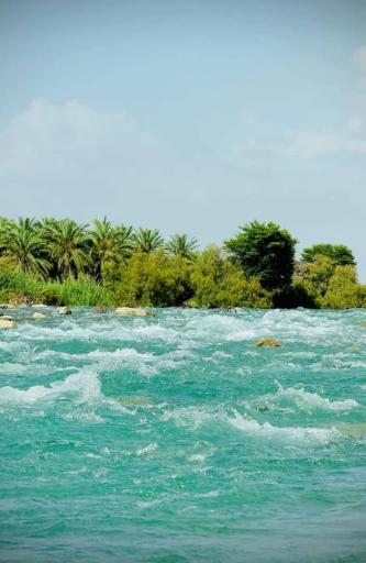 عکس رودخانه کاجو
