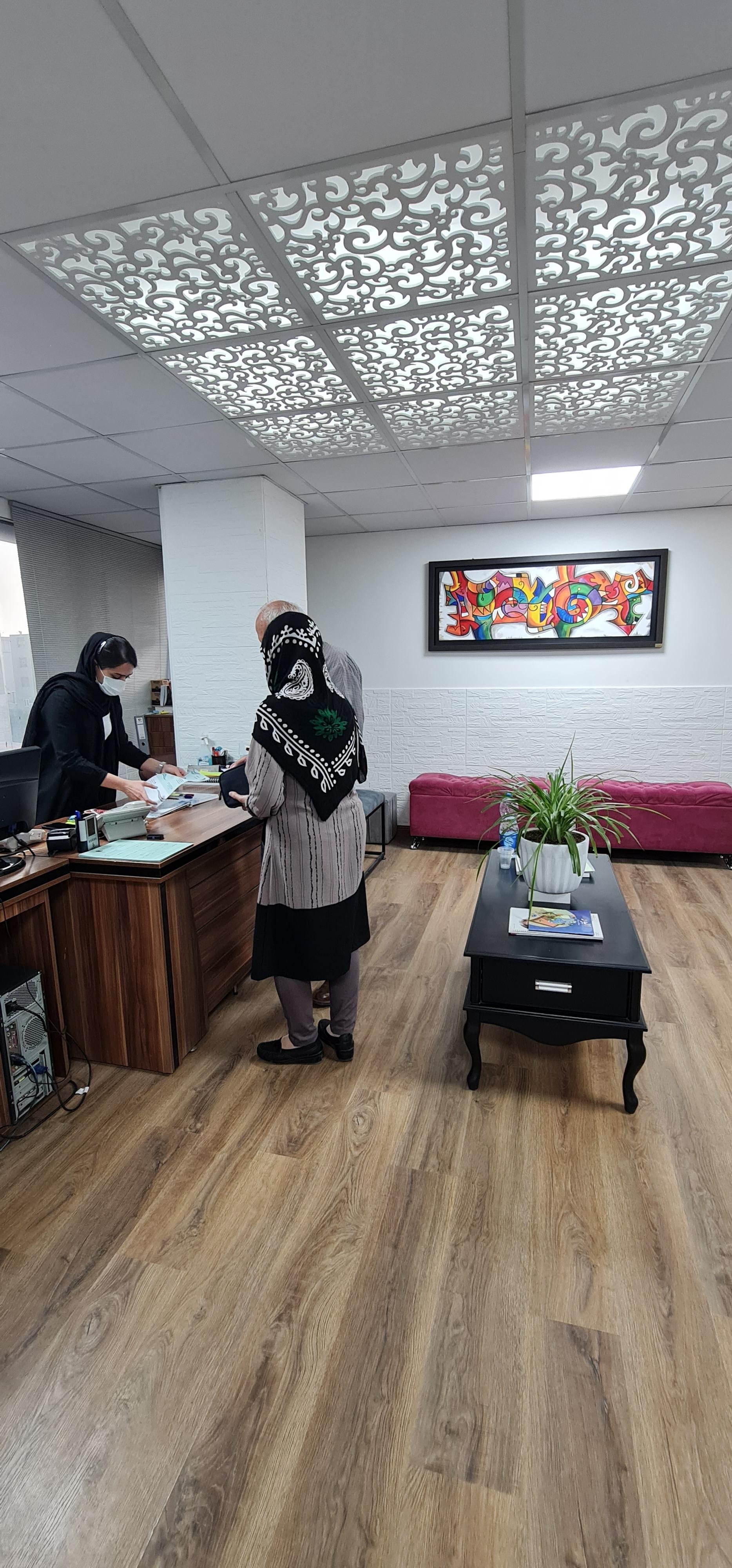 عکس سمعک و شنوایی سنجی رهام