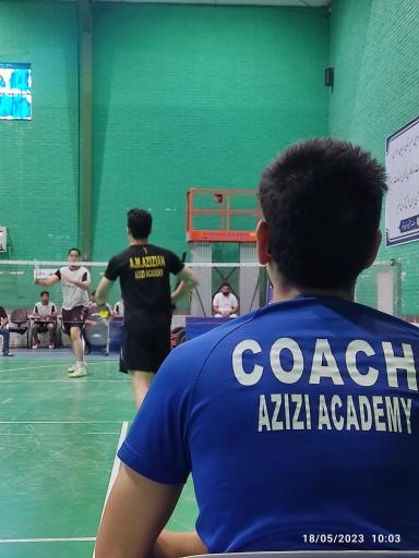 عکس آکادمی بدمینتون عزیزی