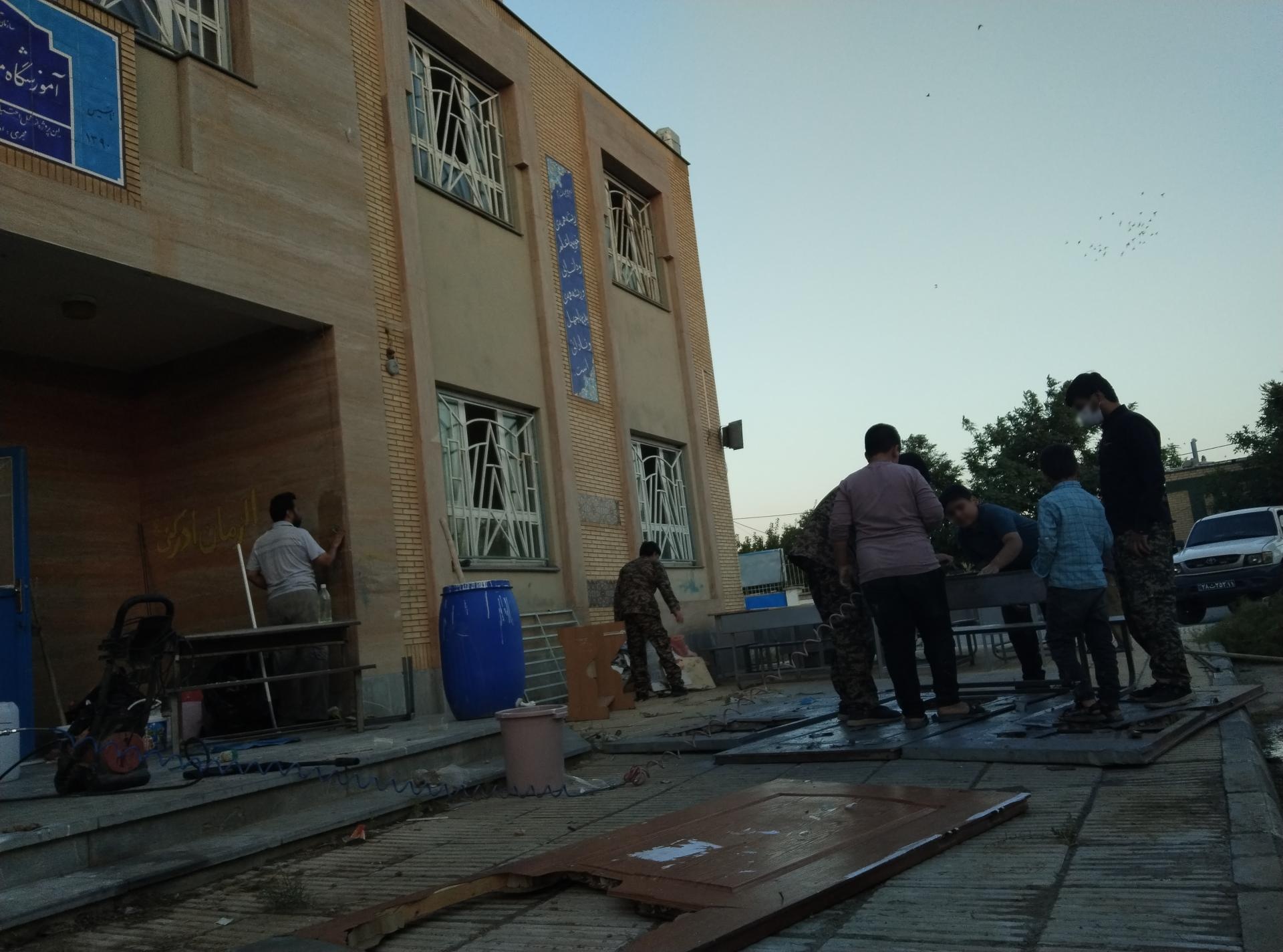 عکس دبستان میرزا کوچک خان امرغان سفلی