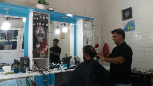 عکس آرایشگاه مردانه صفرزاده