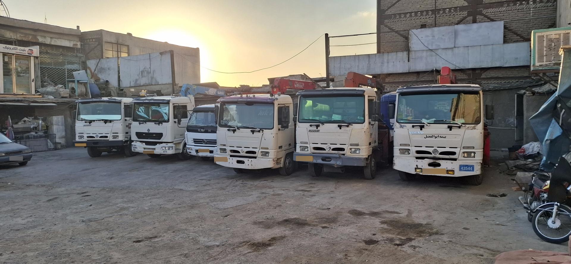 عکس گاراژ جرثقیل مهرداد
