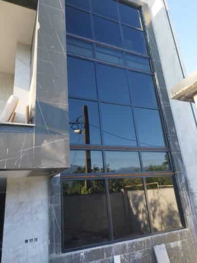 عکس تولیدی پنجره دو جداره upvc اصدقی