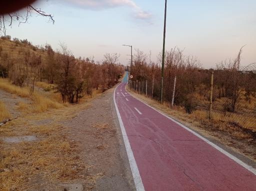 عکس پیست دوچرخه سواری چیتگر