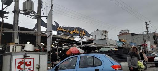 عکس بازار بزرگ ماهی فریدونکنار