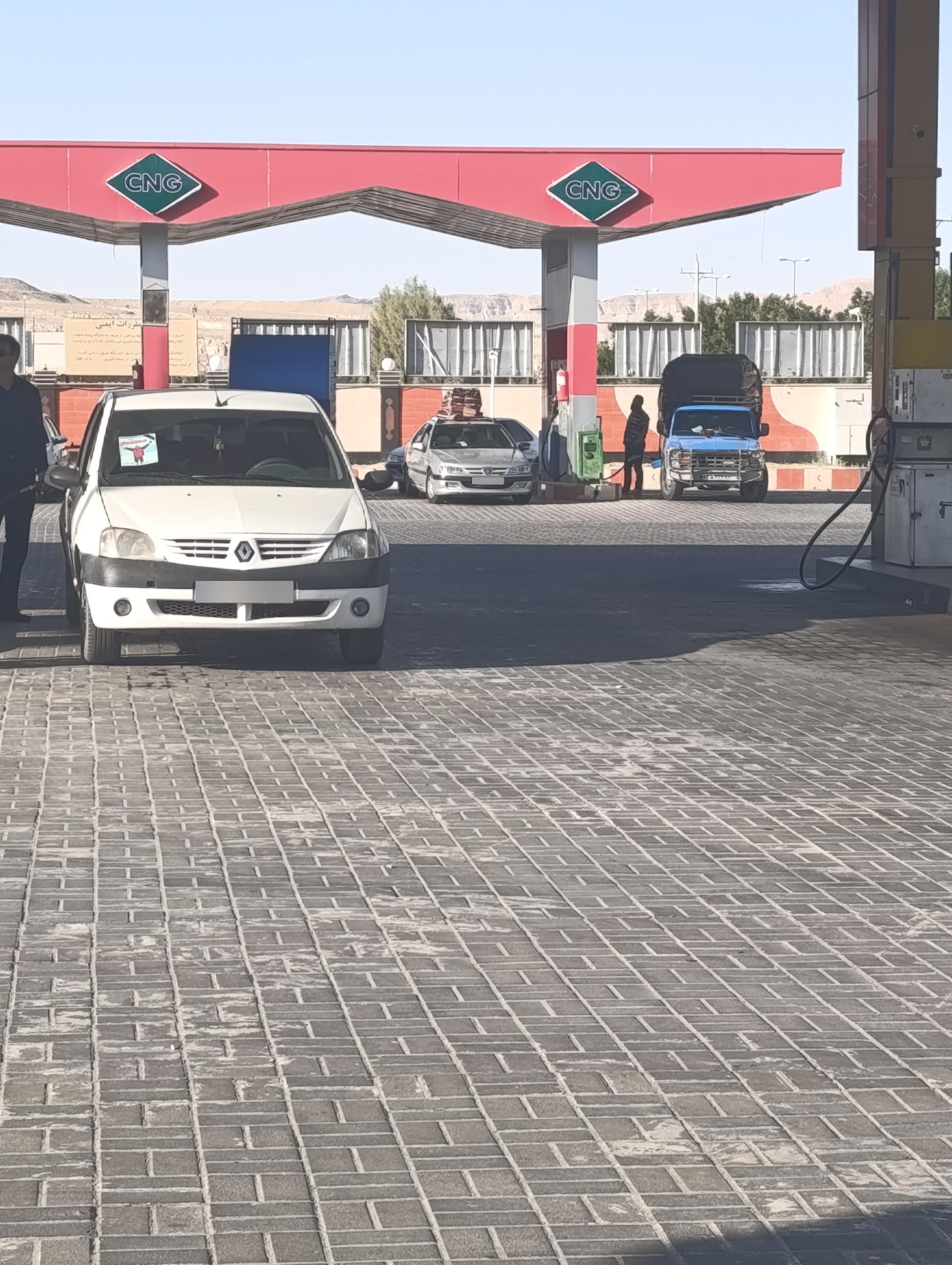 عکس جایگاه سی ان جی