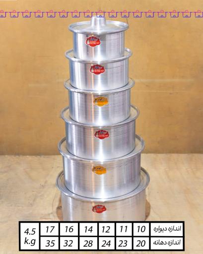 عکس ظروف آلومینیوم کوثر