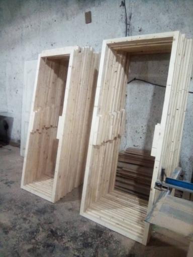 عکس تولیدی درب چوبی ضد سرقت رحیمی