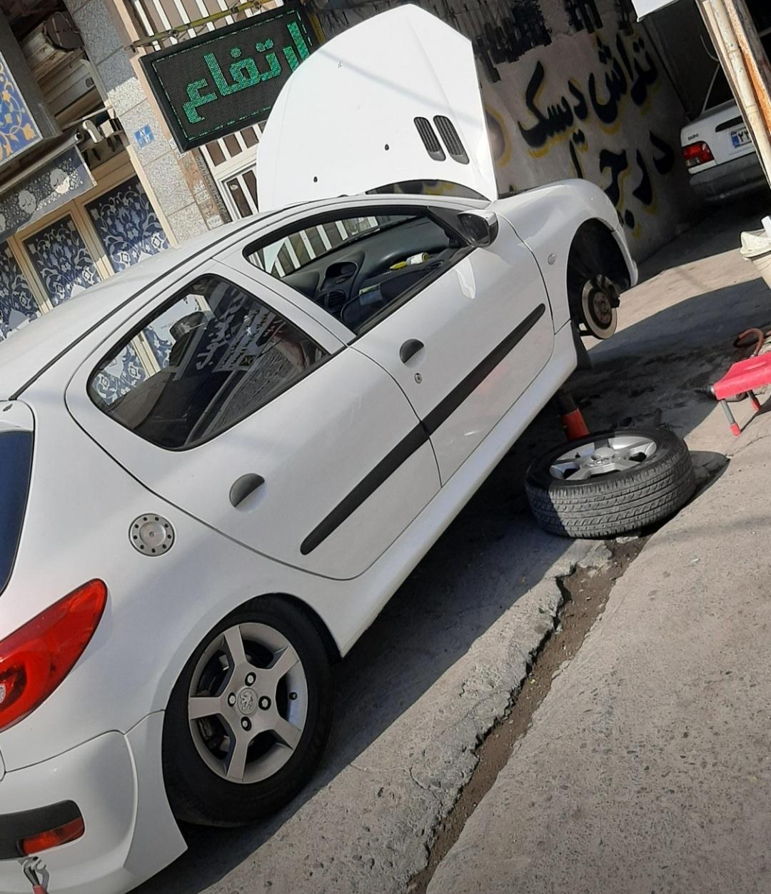 عکس جلوبندی و هیدرولیک رسول