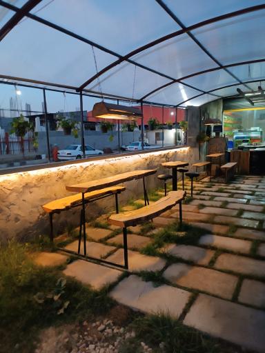 عکس سیب‌زمینی و بلال تنوری 