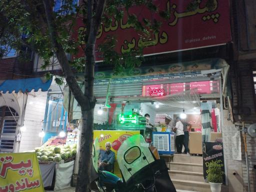 عکس پیتزا ساندویچ دلوین