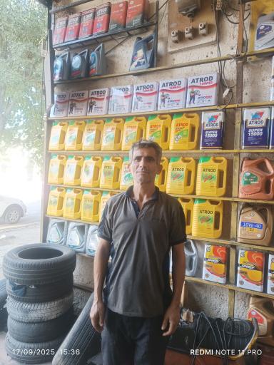 عکس تعویض روغنی علی جابرزاده